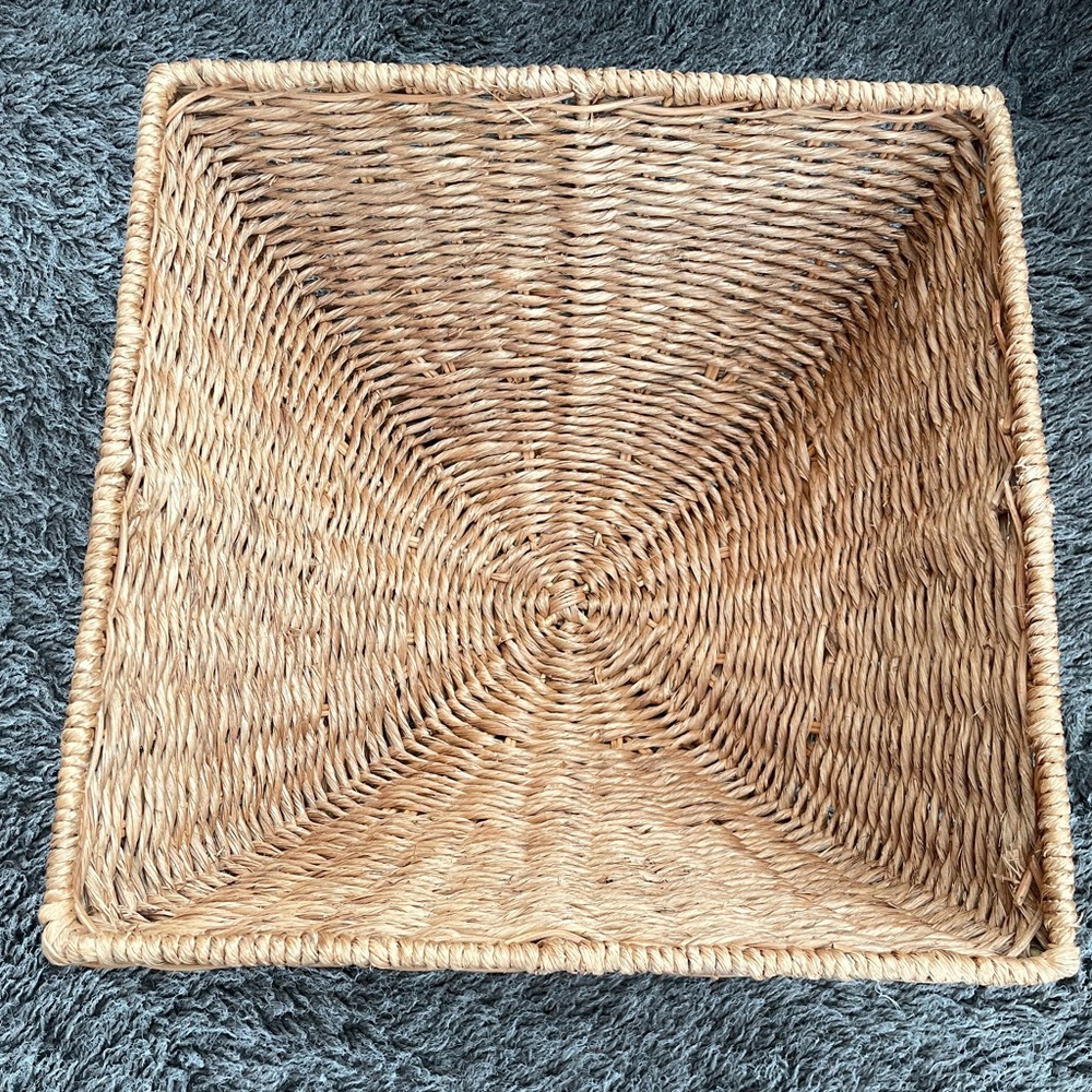 Square Wicker Basket